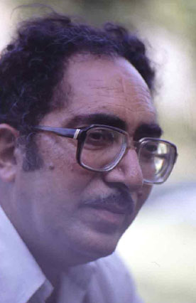 Bansi Parimu,Artist - photo: kapil kaul,Srinagar 1987