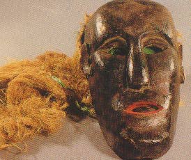 Masks used in Bhand Pather